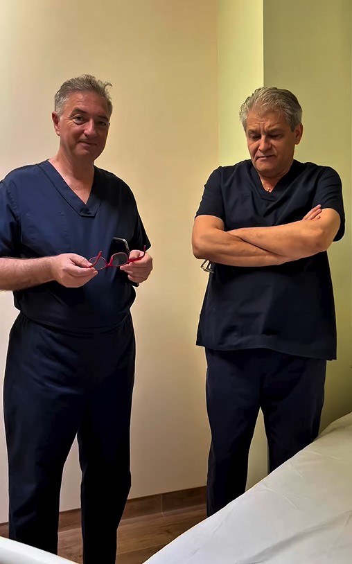 Echipa intervențională de  chirurgie a Centrului Medical Siloși